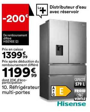Réfrigérateur Multi-portes Hisense