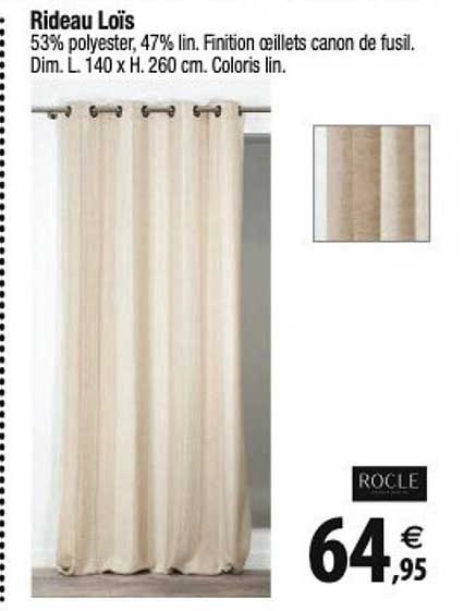 rocle rideau loïs