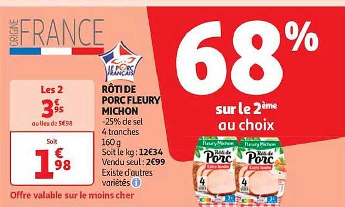 rôti de porc fleury michon