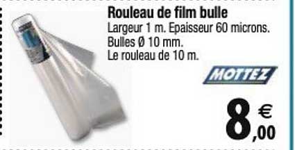 Rouleau De Film Bulle Mottez