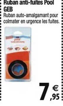 ruban anti-fuites pool geb