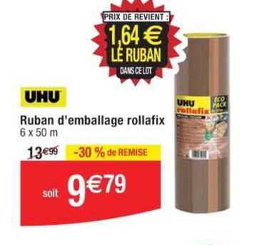 ruban d'emballage rollafix uhu