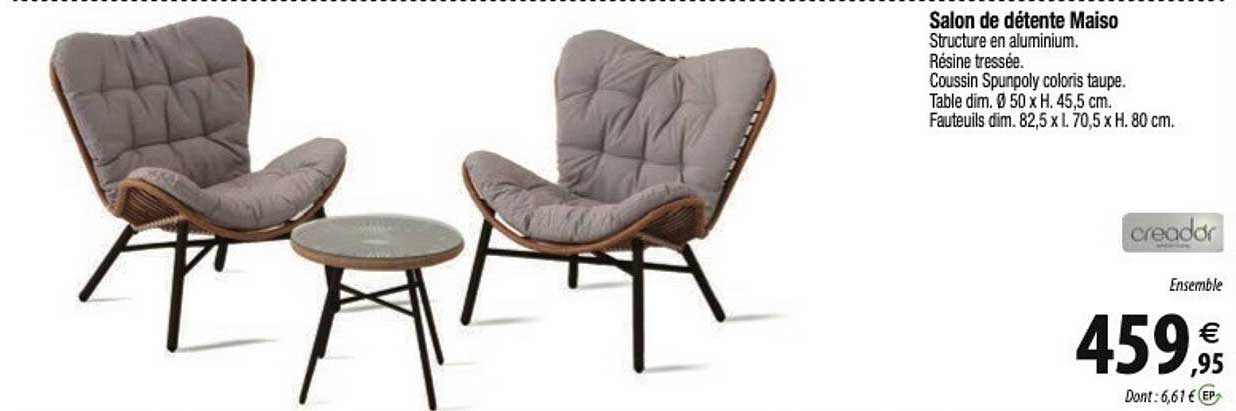 salon de détente maiso creador