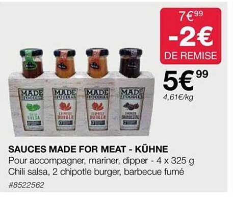 sauces made for meat - kühne