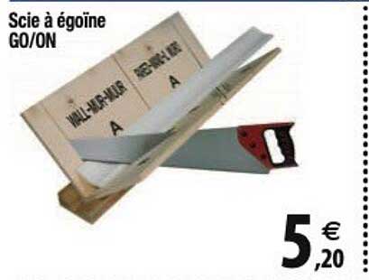 scie à égoïne go/on