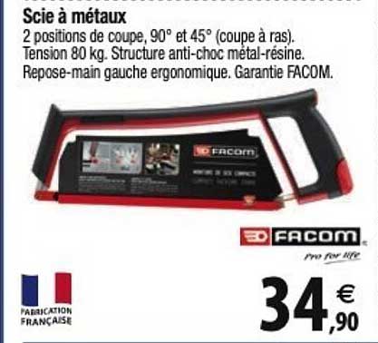 scie à métaux facom