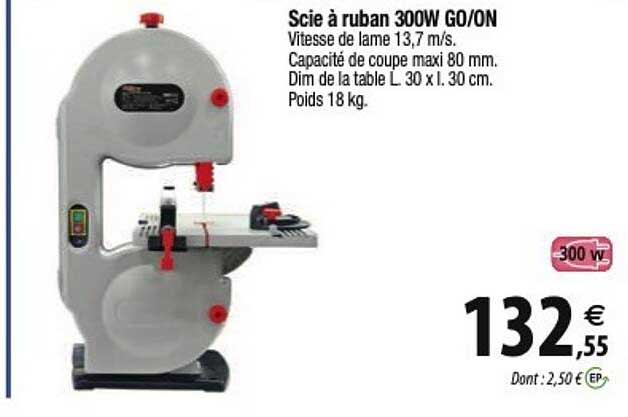 scie à ruban  300w go/on