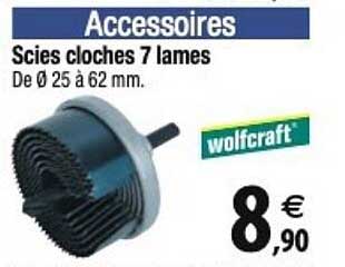 scies cloches 7 lames