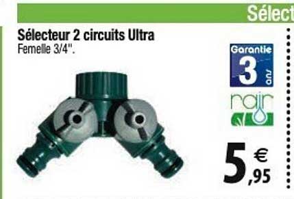 sélecteur 2 circuits ultra