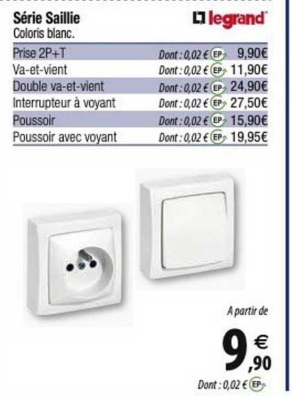 série saillie legrand