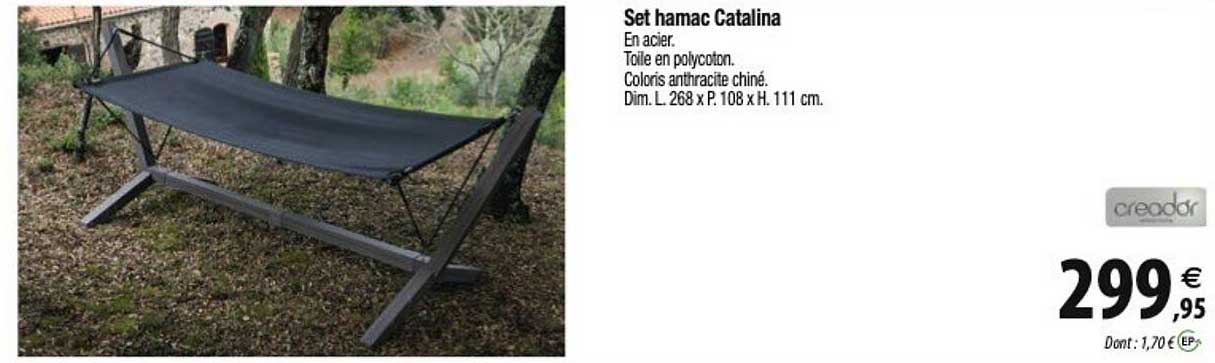 set hamac catalina