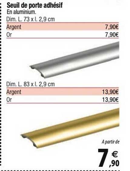 Seuil De Porte Adhésif