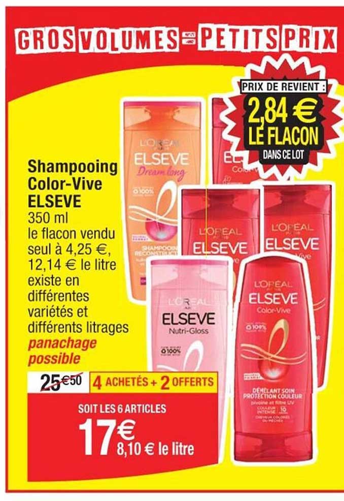 shampooing color-vive elseve
