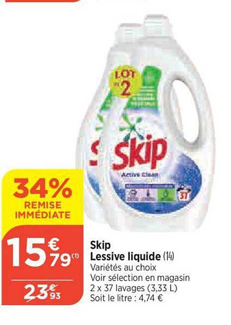 Skip Lessive Liquide