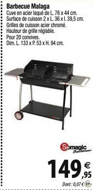 somagic barbecue malaga