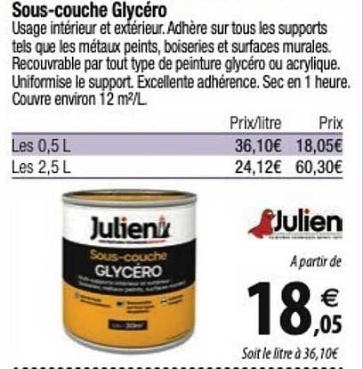 sous-couche glycéro