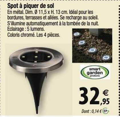 spot à piquer de sol