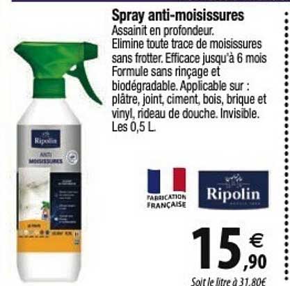 spray anti-moisissures