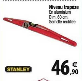 stanley niveau trapèze