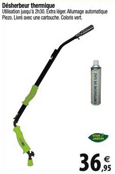star jardin désherbeur thermique