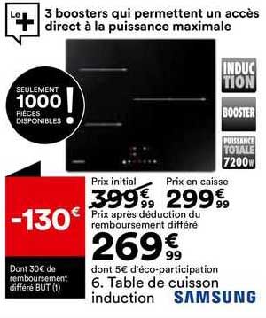 Table De Cuisson Induction Samsung