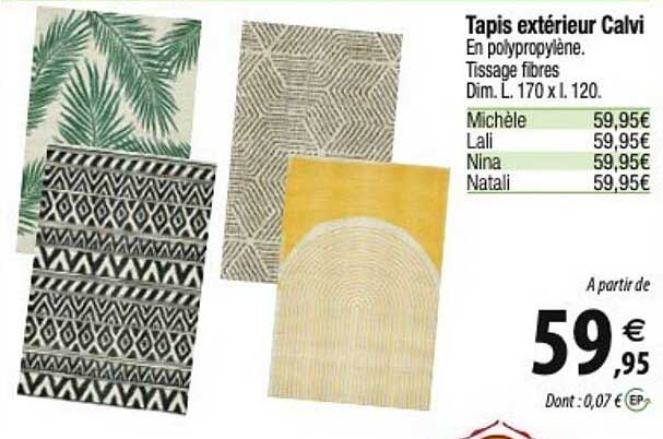 tapis extérieur calvi