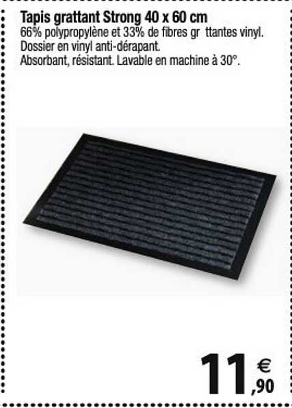 tapis grattant strong 40 x 60 cm