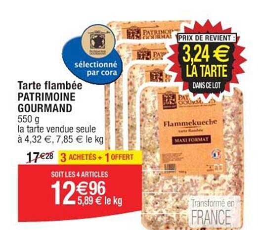 tarte flambée patrimoine gourmand