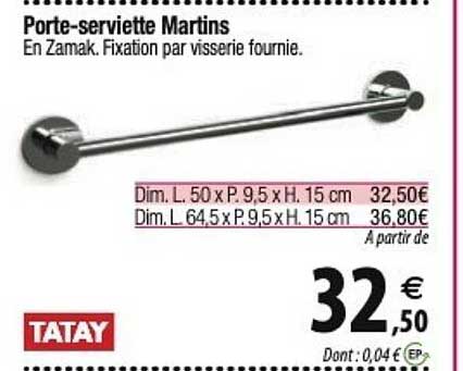 Tatay Porte-serviettes Martins