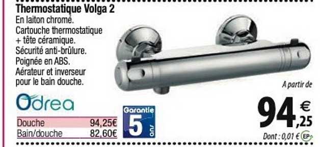 Thermostatique Volga 2 Odrea