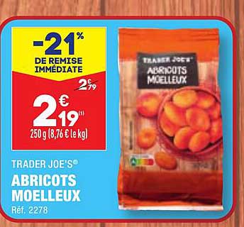 trader joe's abricots mœlleux