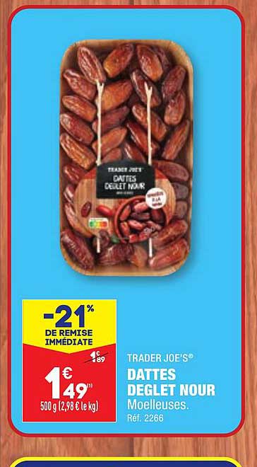 trader joe's dattes deglet nour