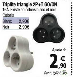 triplite triangle 2p+t go/on