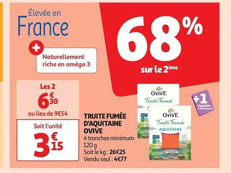 Truite Fumée D'aquitaine Ovive