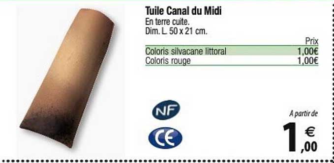 tuile canal du midi