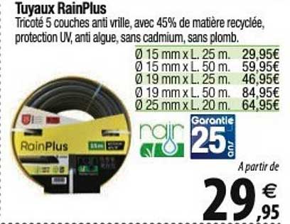 tuyaux rainplus