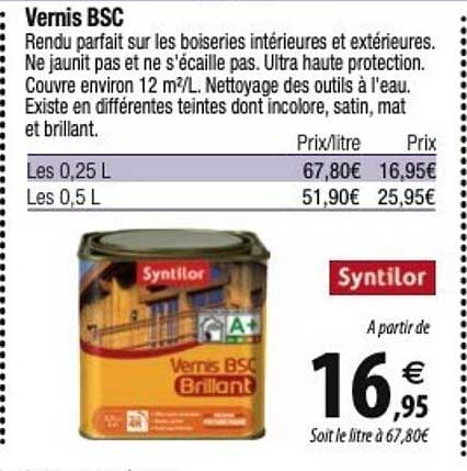 Vernis Bsc Syntilor