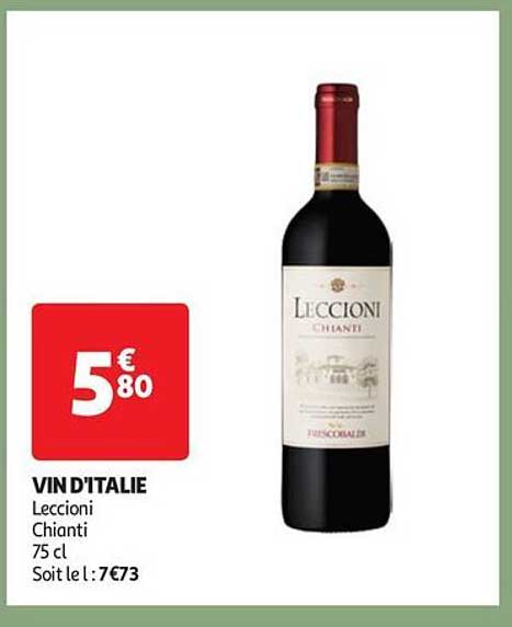 vin d'italie leccioni chianti