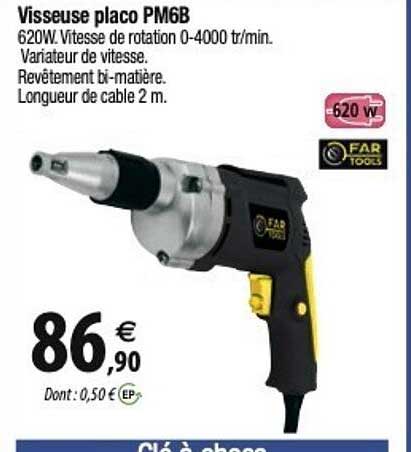 visseuse  placo pm6b