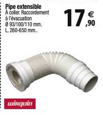 wirquin pipe extensible