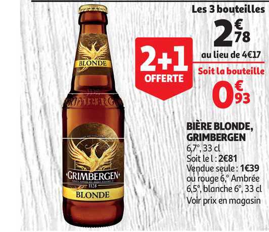 Bière Blonde, Grimbergen
