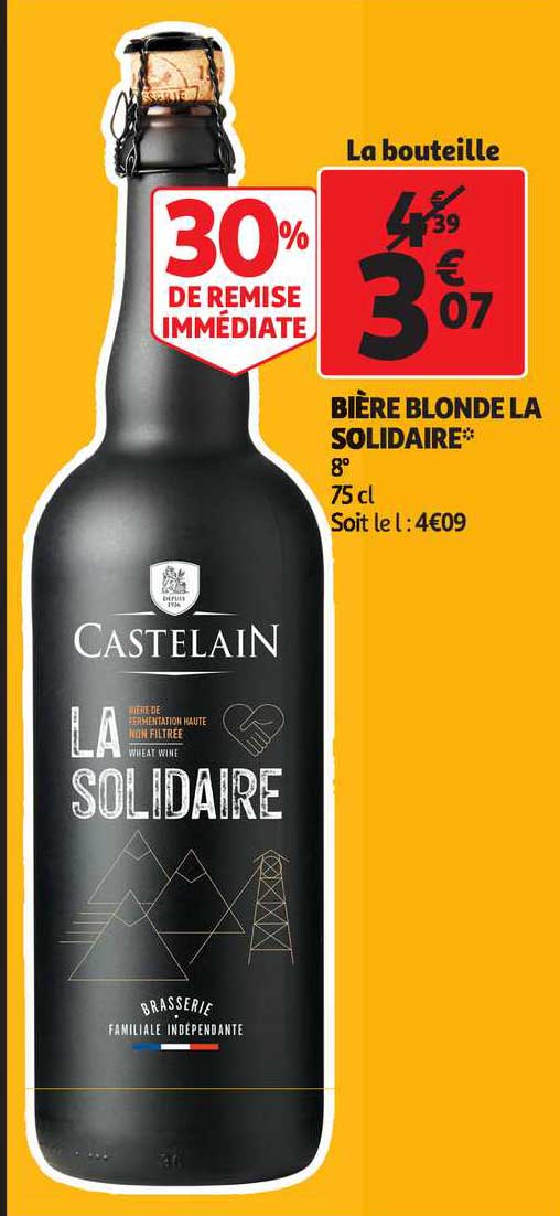 bière blonde la solidaire