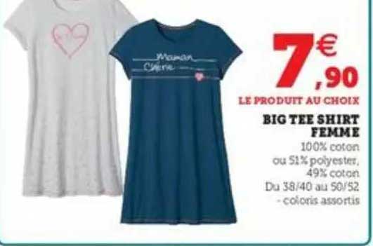 Big Tee Shirt Femme