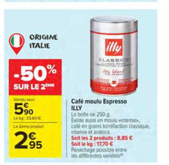 Cafe Moulu Espresso Illy