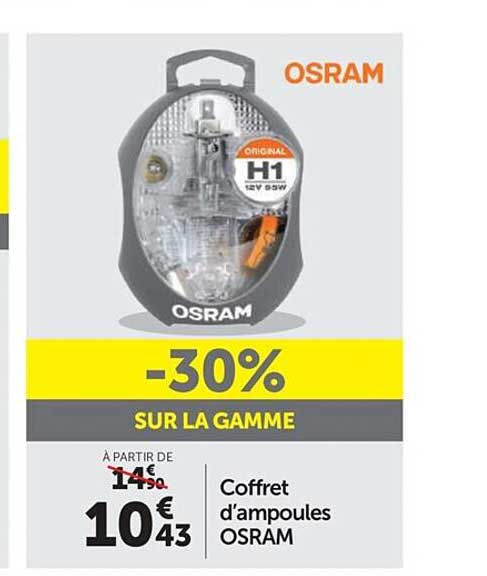 Coffret D'ampoules Osram