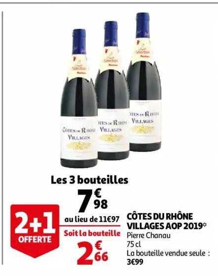 côtes du rhône villages aop 2019 pierre chanau