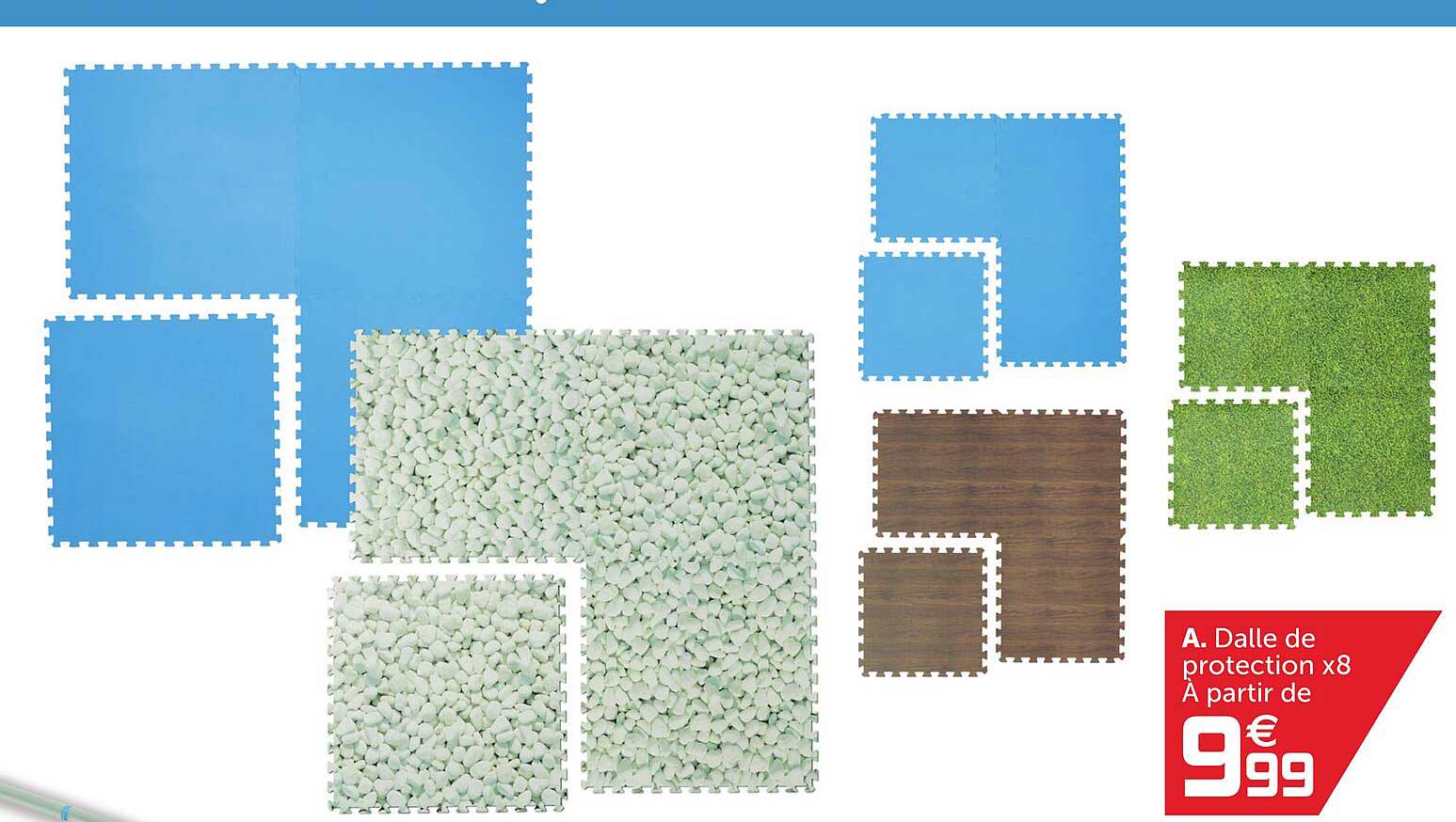dalle de protection x8 a partir