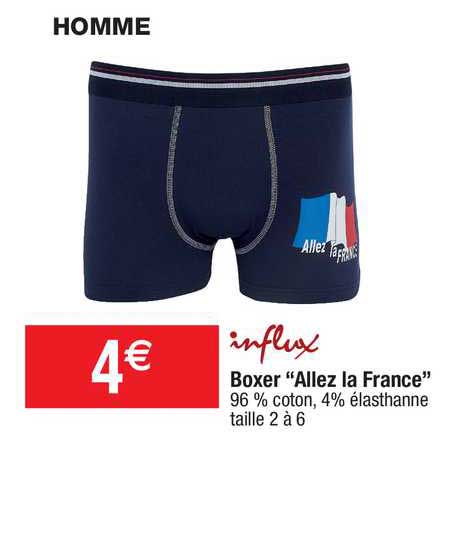 influx boxer "allez la france"