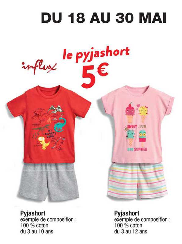 Influx Pyjashort