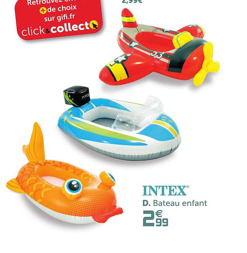 intex bateau enfant